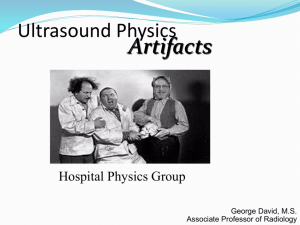 Ultrasound Artifacts