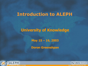 Intro to ALEPH_16_Dec03