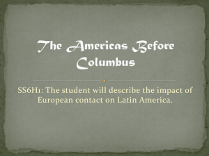 The America's Before Columbus Powerpoint