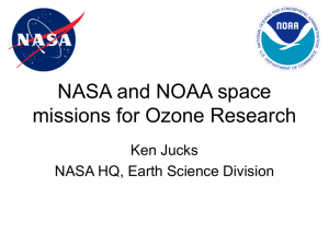 NASA and NOAA