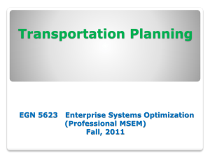 10. Transportation Planning in SCm