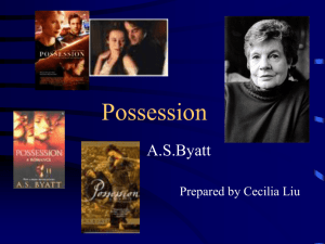 Class Powerpoint for Possession