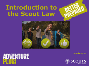 Introduction to the Scout Law