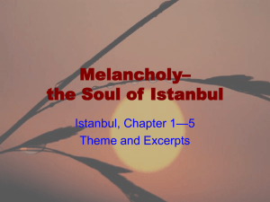 Melancholy* the soul of Istanbul