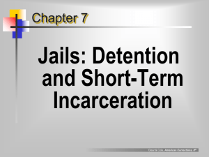 Jails: Detention and Short