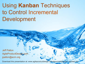 My simple Powerpoint presentation on Kanban