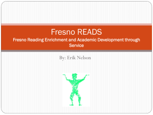 Fresno READS Fresno Reading Enrichment and Academic