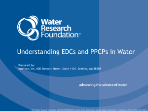 View the Presentation - Water Research Foundation