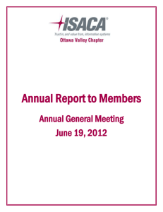 Microsoft Word - ISACA AGM Annual Report 2008 Final.doc