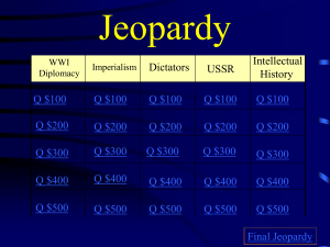 Jeopardy - gcaapeurohistory