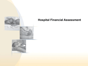 Hospital Financial Assessment: NICU Lactation Program Justification