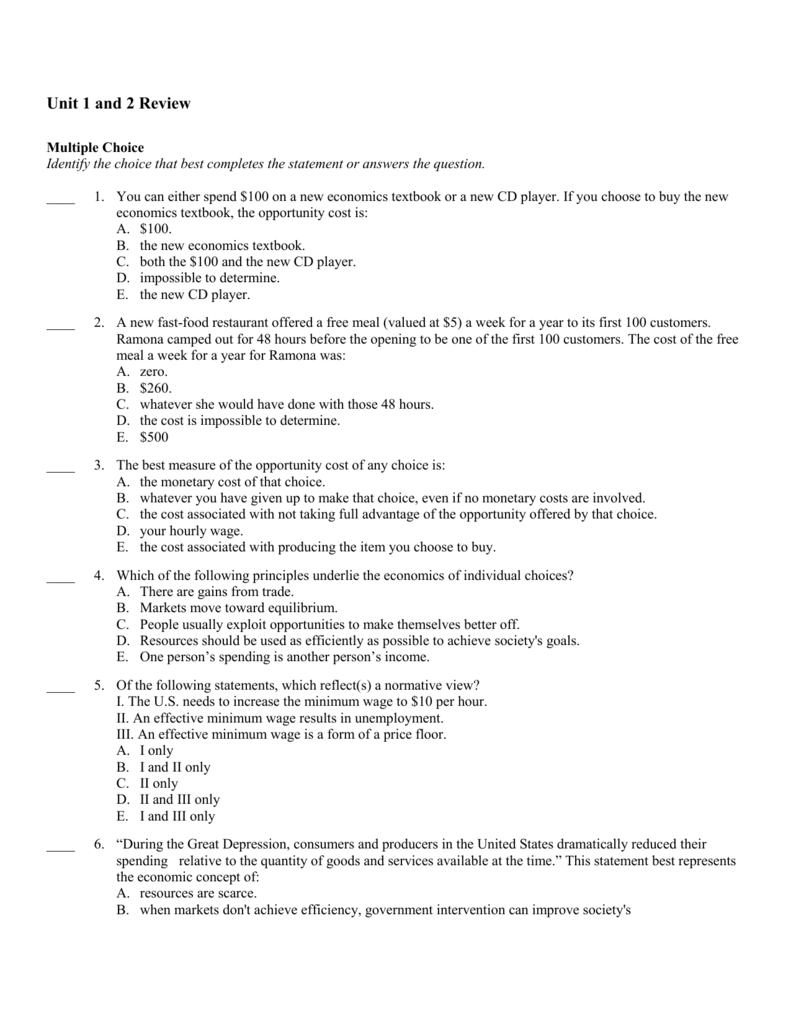 Worksheet Opportunity Cost Worksheet Grass Fedjp Worksheet Study Site