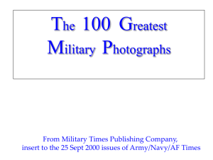 100 Greatest Military Photos