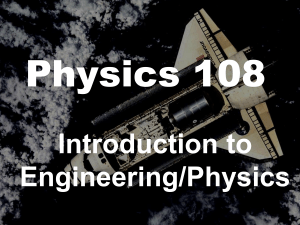 Introduction to ENGR 111