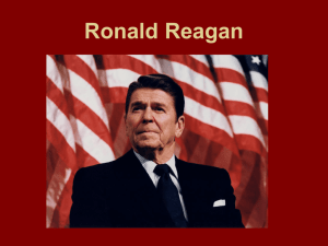 Ronald Reagan - people.vcu.edu