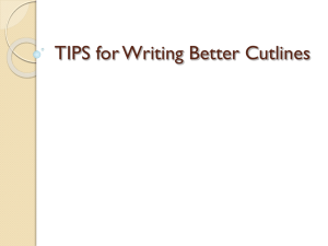 20 Tips for Writing Captions