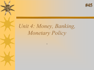 Money and Banking System 13.1