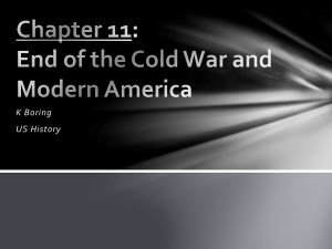 Chapter 11: Conservatism, Reagan, and the End of the Cold War
