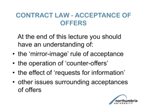 Contract Law 2 PowerPoint