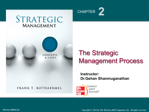Strategic Management 1e