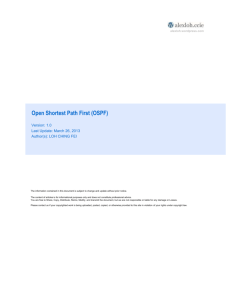 09 Open Shortest Path First (OSPF)