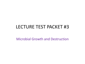 lecture Test 3 Packet A