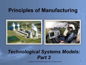 Technological Systems Models