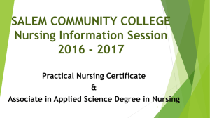 Practical Nursing Certificate 1 year Program