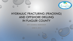 Item 2-Hydraulic Fracturing Offshore Drilling