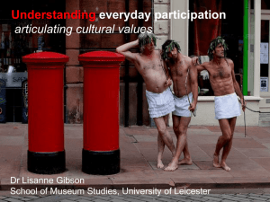Understanding everyday participation