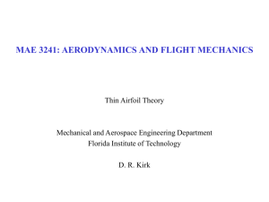 mae 3241: aerodynamics and flight mechanics