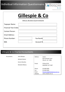 Individual - Gillespie Group