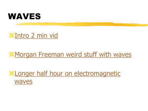 WAVES Ph from Energy and Waves Sp2015
