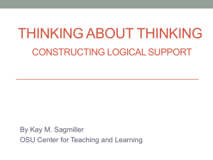 Constructing Logical Support