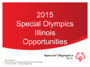 2015 Events - Special Olympics Illinois
