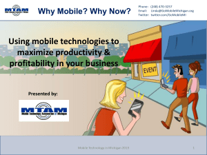 How Can Your Business Take Advantage of Mobile Technologies to