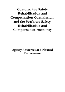 DOCX file of Comcare, the Safety, Rehabilitation and