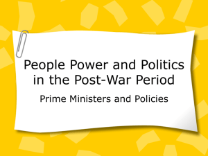 People Power and Politics in the Post
