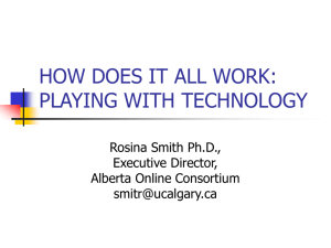 how does it all work: playing with technology