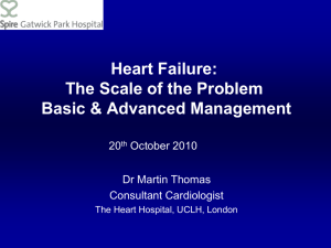 Heart Failure Scale of Problem and Basic