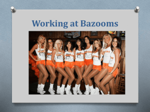Working at Bazooms