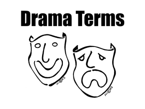 Drama Terms - Saturated Mind