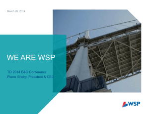 WSP-TD Conference