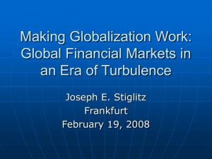 Making Globalization Work - Columbia Business School
