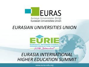 Eurasian universities union