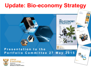 Bio-economy Strategy