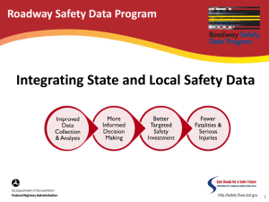 Integrating State and Local Safety Data