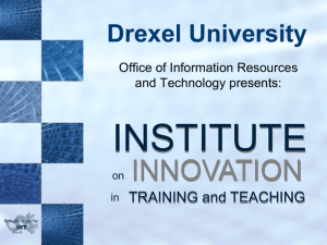 Office of Information Resources and Technology presents