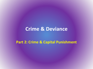 Crime & Deviance
