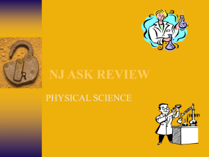 physical science review ppt